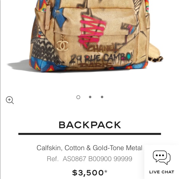 Chanel Calfskin Backpack main image 7